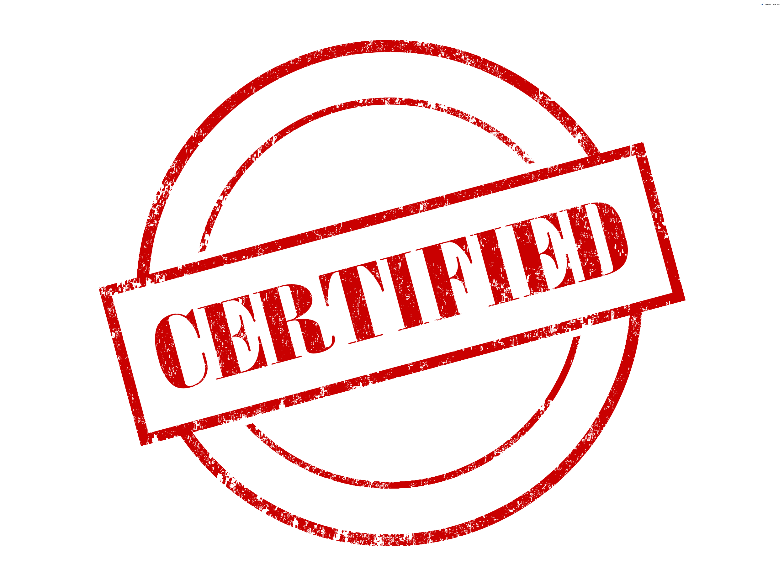 Certified